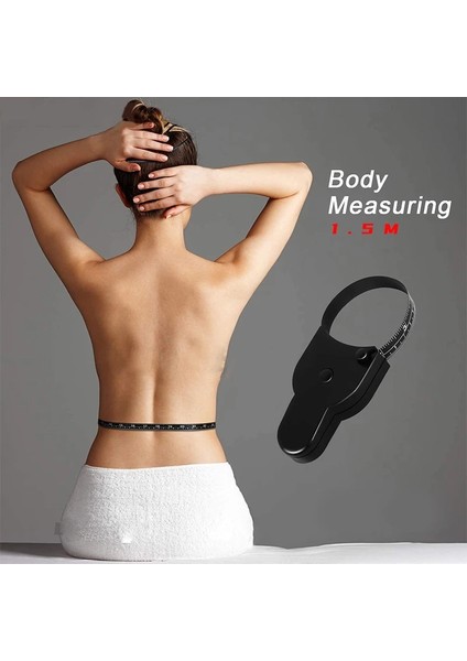 Beyaz Inç ve cm Vücut Ölçüm Bandı Santimetre Mezura Dikiş Metrik Bant Cetvel Otomatik Teleskopik Ölçüm Filmi Vücut Ölçer Aracı Için (Yurt Dışından) fırsatları