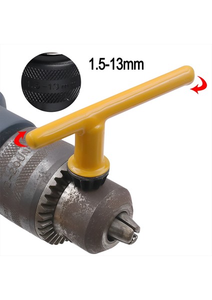 1.5-10MM 1 Adet Mini Elektrikli El Matkabı Chuck Anahtarı Karbon Çelik Anahtar El Elektrikli Matkap Aletleri Sakız Kapaklı Matkap Chuck Için Uygulanabilir (Yurt Dışından) modelleri