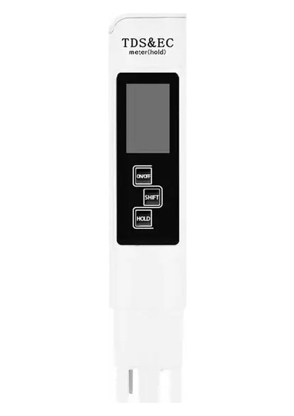 Stand 3 In1 Tds/sıcaklık/ec Metre Su Kalitesi Test Cihazı Kalem Tds/ec Test Cihazı 0-9990PPM Iletkenlik Dedektörü Su Saflığı Sıcaklık Ölçer (Yurt Dışından)
