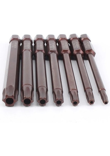 T25-1PCS 100MM Tornavida Bit S2 Çelik 1/4 "hex Shank Torx Manyetik Tornavida Uçları Cep Delik Jig T10, T15, T20, T25, T27, T30, T40 (Yurt Dışından) fırsatları