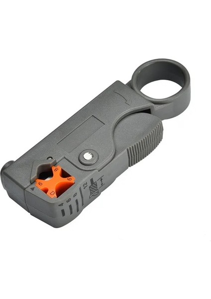 Gri Çok Fonksiyonlu Elektrikli Sıyırma Bıçağı Pense Araçları Koaksiyel Kablo Tel Pense Kesici Çizgili Utp/stp RG59 Rg6 Rg7 RG11 (Yurt Dışından)