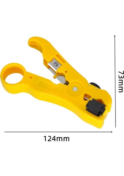 Gri Çok Fonksiyonlu Elektrikli Sıyırma Bıçağı Pense Araçları Koaksiyel Kablo Tel Pense Kesici Çizgili Utp/stp RG59 Rg6 Rg7 RG11 (Yurt Dışından) fırsatları