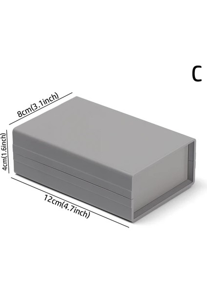 120X80X40MM Plastik Elektronik Proje Kutusu Su Geçirmez Beyaz Konut Alet Kutusu Muhafaza Kutuları Elektrik Ev El Yapımı Aletler Malzemeleri (Yurt Dışından)