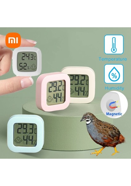 Yeşil Xıaomı Mini LCD Dijital Termometre Higrometre Kapalı Oda Elektronik Sıcaklık Nem Ölçer Sensör Ölçer Hava Istasyonu (Yurt Dışından) modelleri