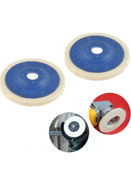 Dayanıklı Yüksek Kalite Yepyeni Yün Parlatma Çarkı Parlatma Pedleri Metal Mermer 4 Inç 100MM Açı Öğütücü Tekerlek (Yurt Dışından) modelleri