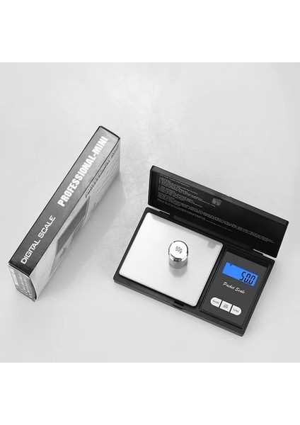 1kg-0.1g 2023NEWEST 200G 0.01G Mini Dijital Cep Ölçeği Hassas Ağırlık Ölçümü Mutfak Mücevherat Eczane Altın Dara Tartı (Yurt Dışından)