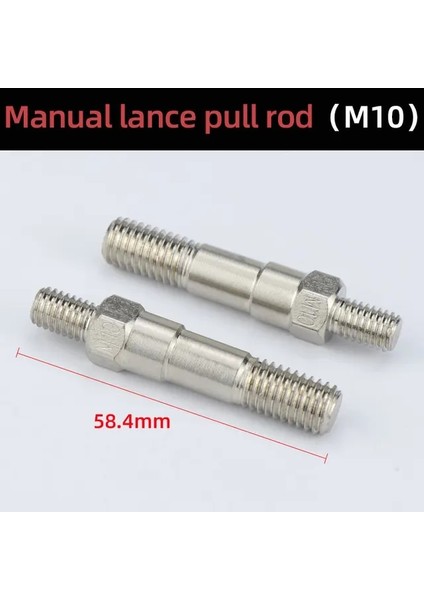 Alaşım M8 BT606 BT605 BT607 Perçin Tabancası Aksesuarları Perçin Kafası Parçası Yedek Çekme Çubuğu Vidaları M3 M4 M5 M6 M8 M10 M12 Perçinler (Yurt Dışından)
