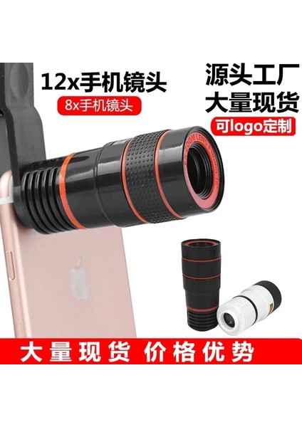 8x 8x Harici Kamera Telefoto Zoom Ayarı Telefoto Telefon Lensi Optik Zoom Çoğu Cep Telefonu Türüne Uygun (Yurt Dışından) indirimleri
