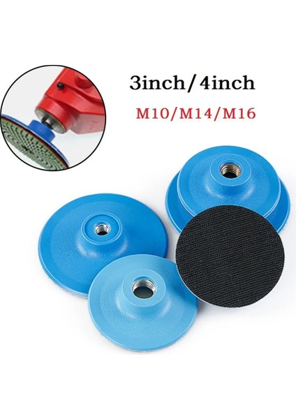 4 Inç M10 3/4 Inç Zımpara Diski Destek Pedi Araba Boyası Bakımı M10/M14/M16 Iplik Matkap Zımpara Elektrikli Parlatma Makinesi Diskleri Zımpara Için (Yurt Dışından) indirimleri