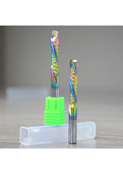 4X17X45L 1 Adet 3.175/4/5/6MM Ahşap Freze Kesicisi Yukarı Aşağı Ahşap Freze Kesicisi Dlc Cnc Karbür End Mill Spiral Ağaç Işleme Araçları (Yurt Dışından) fiyatları