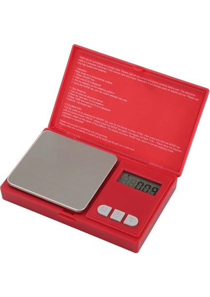 Mutfak Için 500G 0.1g Dijital Elektrikli Takı Cep Ölçeği Taşınabilir Palmiye Gram Ağırlık Aracı (Yurt Dışından)