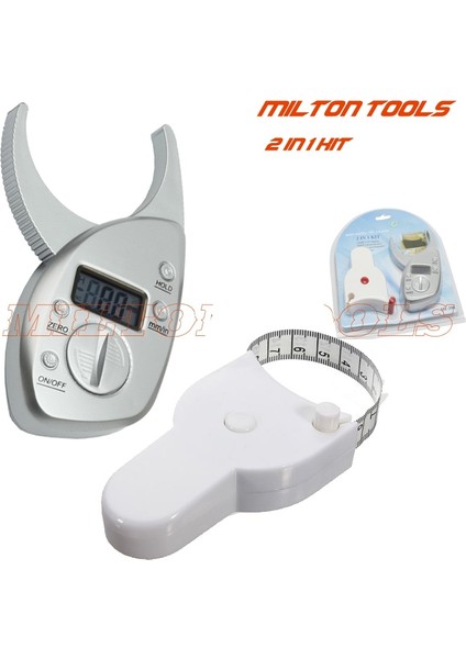 Vücut Ölçüm Bandı 2ın 1 Kit Dijital Vücut Yağ Kumpas ve Vücut Ölçüm Bandı Dijital Vücut Yağ Analiz Cihazı + Mezura Paketi Cilt Kas Test Cihazı (Yurt Dışından) indirimleri