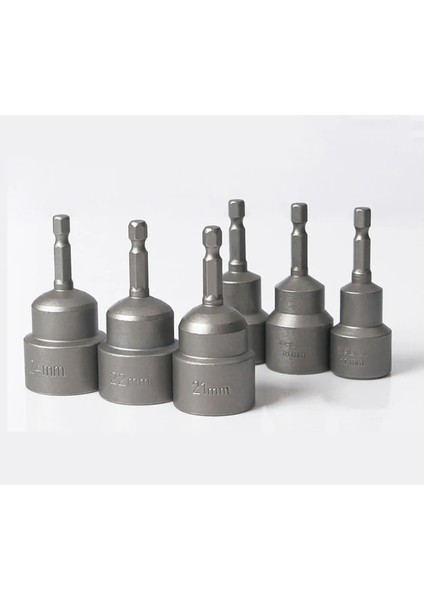 Manyetik 10MM 1 Adet 3MM-24MM Hex Soket Kol Bit Somun Sürücü Elektrikli Matkaplar Için Darbeli Sürücüler El Matkapları Araçları Parçaları Uzunluğu 65MM (Yurt Dışından)