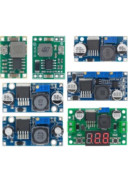 LM2596 Smd 3A Ayarlanabilir Dc-Dc LM2596 LM2596S MINI360 MP1584EN Giriş 4V-35V Çıkış 1.23V-30V Dc-Dc Kademeli Güç Kaynağı Regülatör Modülü (Yurt Dışından) fiyatları