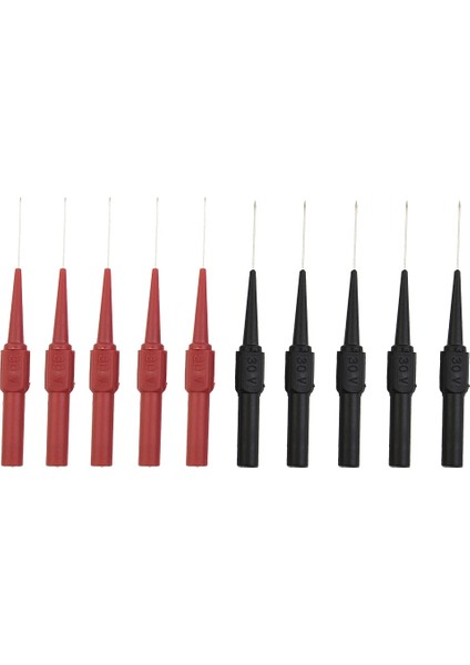 10 Adet 10 Adet 30V 1A Multimetre Kalem Test Pimi Test Probu Ölçüm Cihazı Kelepçesi Bakır Test Ucu Test Probları Fiş Multimetre Aksesuarları (Yurt Dışından) fiyatları