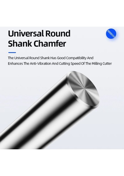 D4XD4X50L 1 Adet HRC45 2f Alaşım Tungsten Çelik Freze Karbür Parmak Frezeler Kesici Kesme Aleti Cnc Işleme Kaplama Düz Uçlu Değirmen 2 Flüt 45° (Yurt Dışından) indirimleri