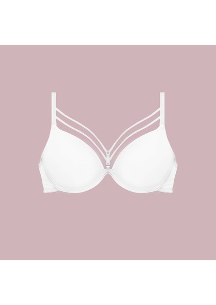 Kadın Beyaz Destekli Sütyen 1420NURTEKS