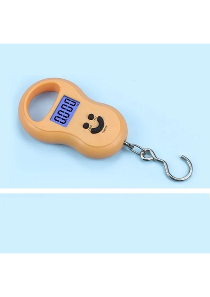Turuncu Taşınabilir 50KG 10G Asılı Ölçek Dijital Terazi Arka Işık Elektronik Balıkçılık Ağırlıkları Cep Ölçeği Bagaj Terazileri Siyah (Yurt Dışından)