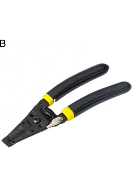 B 7 Inç Çok Kullanımlı Tel Sıyırma Pensesi Kablo Çektirme Makas Elektrikçi Tel Striptizci El Aletleri Tel Striptizci (Yurt Dışından)