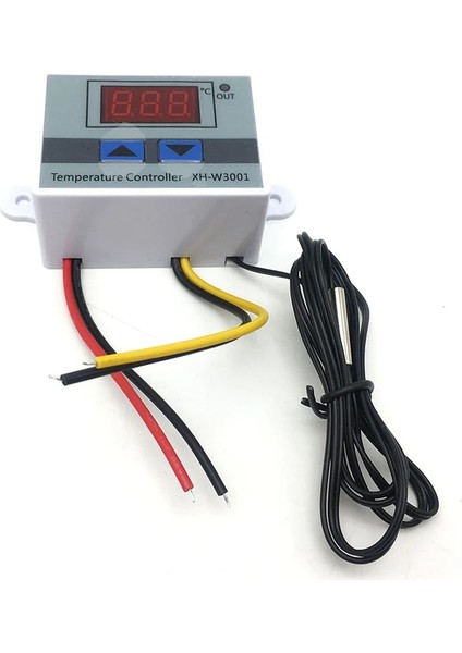 3002 Dc 24V 12V/24V/110V~220V Dijital Sıcaklık Kontrol Cihazı Ntc Sensör Termostatı Kuluçka Soğutma Isıtma Için (Yurt Dışından)
