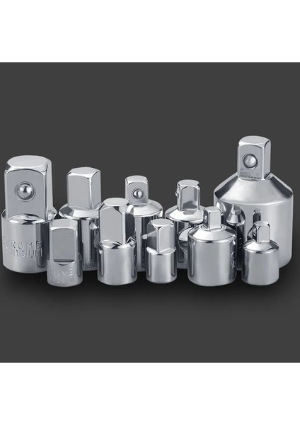 2 Adet Kombinasyonu 1/4 "3/8" 1/2 "soket Cırcır Adaptörü Dönüştürücü Cr-V Cırcır Anahtarı Soket Ortak Adaptörü Araba Bisiklet Için Garaj Tamiri Çok (Yurt Dışından)