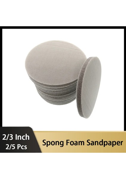 8000,2 Adet 2 Inç Sünger Köpük Zımpara Kağıdı 3 Inç 75MM 2 Inç 50MM Islak Kuru Zımpara Diski 320-8000 Grit Parlatma Tamponu Zımpara Kağıdı Aşındırıcı Alet Için (Yurt Dışından)