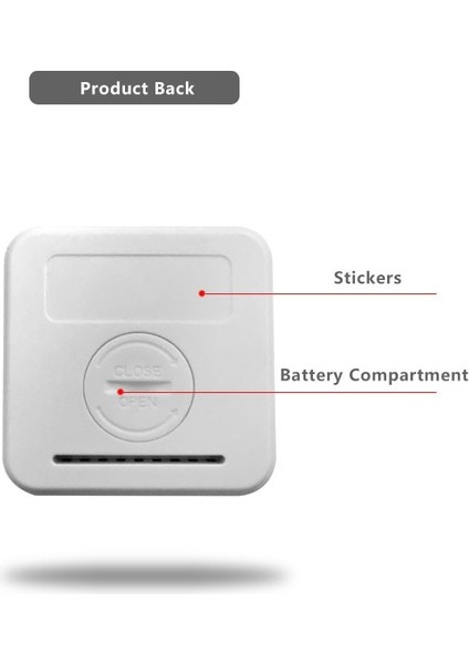Whiteb Naughty Bird Mini Iç Mekan Termometresi LCD Dijital Sıcaklık Odası Higrometre Ölçer Sensörü Nem Ölçer Iç Mekan Termometresi (Yurt Dışından) fiyatları