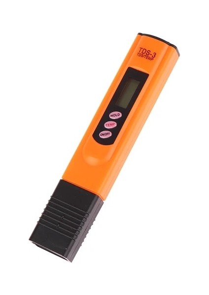 Turuncu 1 Adet Taşınabilir LCD Dijital Tds Su Kalitesi Test Cihazı Ev Su Test Kalemi Filtre Ölçer Ölçüm Araçları Akvaryum Havuzu Için (Yurt Dışından)