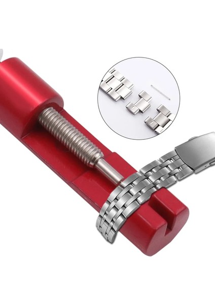 Kırmızı Izle Araçları Saatler Kayışı Onarım Ayırma Cihazı Kitleri Sökme Saat Kayışı Açacağı Ayarlama Aracı Izle Aksesuarları (Yurt Dışından) fırsatları