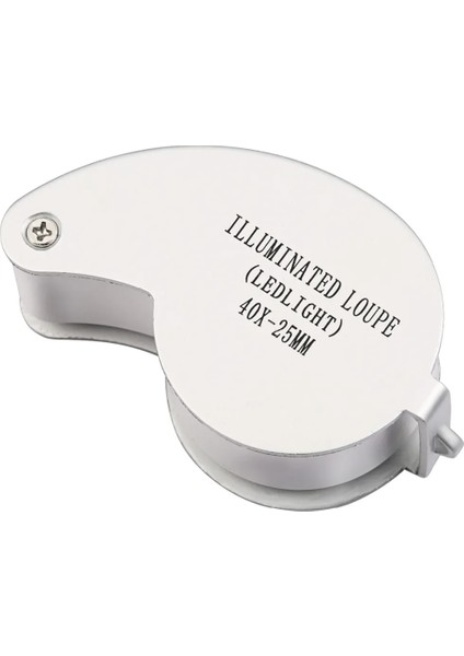 Siyah 40X Mini Büyüteç Işıklı Büyüteç Cam Göz Kuyumcular LED Işıkları Takı Paraları Pullar Antika Için Taşınabilir Katlanır Büyüteç (Yurt Dışından) modelleri