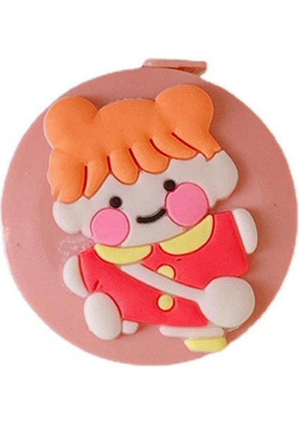 S 1.5 M Taşınabilir Karikatür Mini Mezura Geri Çekilebilir Cetvel Dikiş Esnek Ölçüm Cetveli Bel Büstü Ölçme (Yurt Dışından)