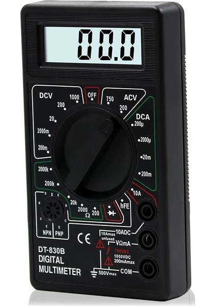 Pembe DT-830B LCD Dijital Multimetre Ac Dc 750 1000 V Voltmetre Ampermetre Ohm Test Cihazı Metre Dijital Multimetre (Yurt Dışından) fiyatları