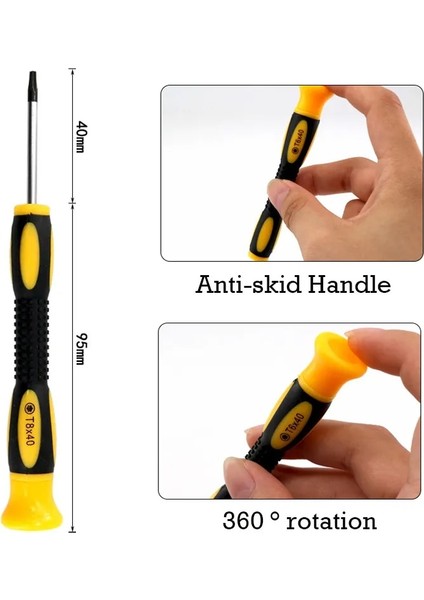 T5 1/7 Adet Torx Tornavida Bit Seti T3 T4 T5 T6 T7 T8 T10 Mini Altıgen Tornavida Oyun Konsolu Kolu Sökme Onarım Araçları (Yurt Dışından) indirimleri