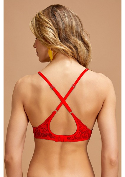 Kadın Kırmızı Destekli Dolgulu Sütyen Takımı Q.5N5K1RK0.T.K.S fiyatları