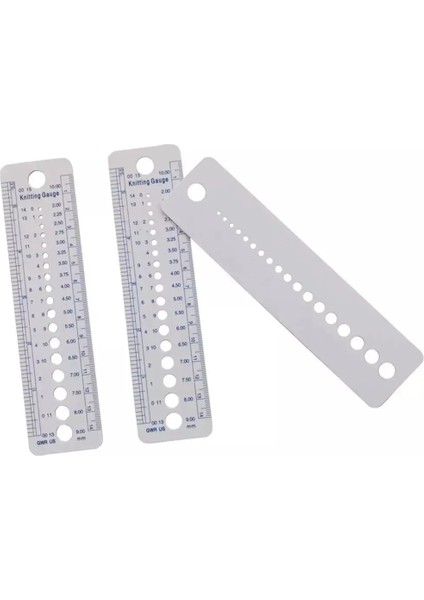 Kırmızı Örgü Aracı Iğne Ölçer Inç Dikiş Cetveli 2-10MM Boyutu Ölçme Aksesuarları (Yurt Dışından) modelleri