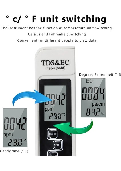 Mavi Su Kalitesi Tds Test Cihazı Ph Ölçüm Aralığı Akvaryum Yüzme Havuzu Monitörü Için Dijital Ölçüm Algılama (Yurt Dışından) indirimleri