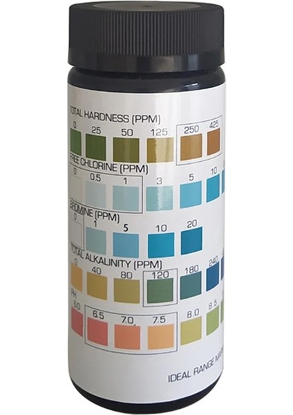 Yüzme Havuzu Ph Test Kağıdı Artık Klor Ph Değeri Alkalinite Sertlik Test Şeridi Havuz Temizleyici Aksesuar (Yurt Dışından) indirimleri