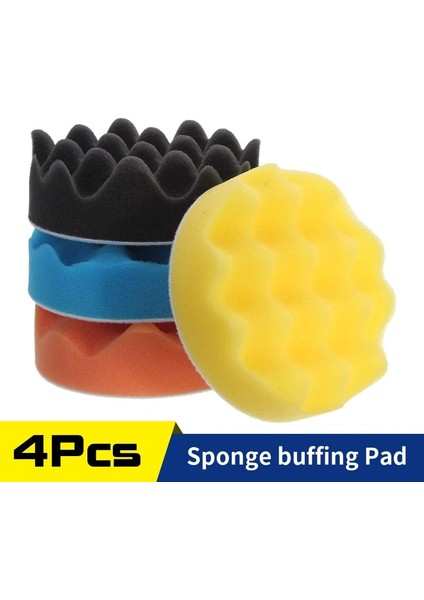 4 Adet Turuncu 3 Inç 4 Adet Parlatma Pedleri 3-7 Inç Parlatıcı Bileşik Sünger Ağda Yıkama Aracı Araba Için Tampon Parlatıcı Otomatik Vücut Boyası Bakım Güzellik (Yurt Dışından) fiyatları