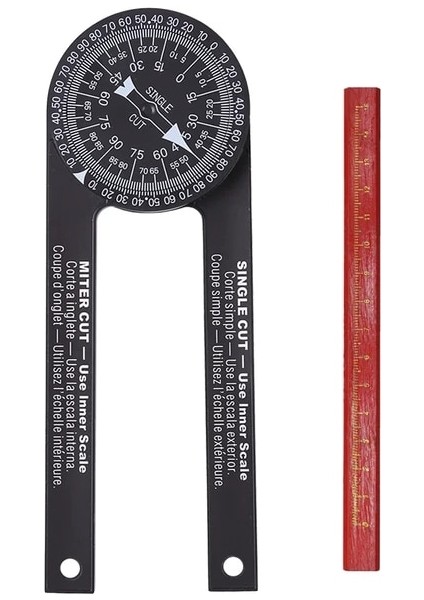 Abs Iletki Pen Yüksek Hassasiyetli Dijital Açı Bulucu Çok Amaçlı Ölçüm Cetveli Ölçer Ölçer (Yurt Dışından)
