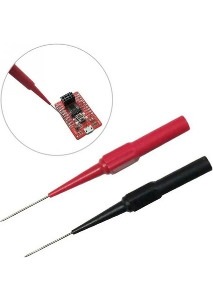 2 Adet 2 Adet Dijital Multimetre Probu Ölçüm Cihazı Kelepçesi Bakır Test Ucu Dijital Multimetre Test Ekipmanı 1A/30V Test Probları Fişi (Yurt Dışından) fırsatları
