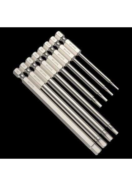 150 mm x H10 50/75/100/150 mm H3-H10 Altıgen Soket Tornavida Ucu Manyetik Elektrikli Toplu Kafa Yüksek Sertlik S2 Alaşımlı Çelik Tornavida Bit (Yurt Dışından) fırsatları
