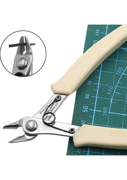 Bej Pense Çok Fonksiyonlu Aletler Elektrik Teli Kablo Kesiciler Kesme Yan Snips Gömme Paslanmaz Çelik Makası El Aletleri (Yurt Dışından) modelleri