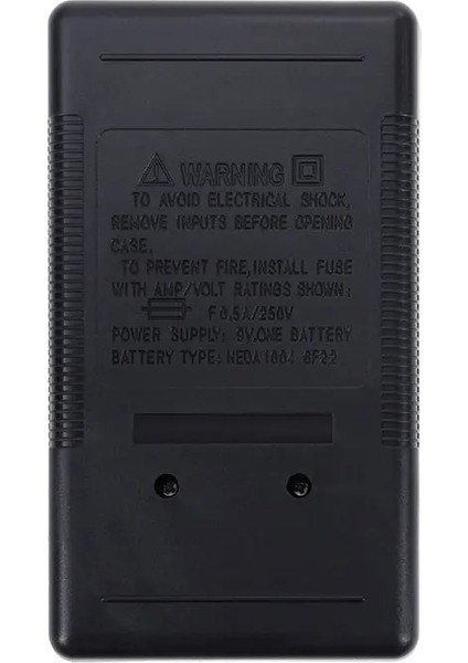 Gösterildiği Gibi Oauee 2 Renkli LCD Dijital Multimetre Ac/dc 750/1000 V Dijital Mini Multimetre Probu Voltmetre Ampermetre Ohm Test Cihazı Metre (Yurt Dışından)