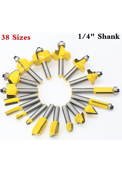 NO29 1 Adet 1/4 Inç Shank Giyotin Temizleme Gömme Trim Ahşap Yönlendirici Bit Düz Freze Kesiciler Ahşap 6.35MM Shank Ağaç Işleme Araçları (Yurt Dışından) fiyatları