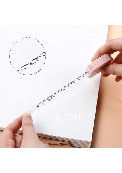 Pembe 7019 1.5m Mezura Geri Çekilebilir Ölçekli Sevimli Cetvel Dikiş Esnek Cetvel Vücut Ölçme Cetvel Tedbir Ölçme Aracı Metrik Bant Cetvel (Yurt Dışından) indirimleri