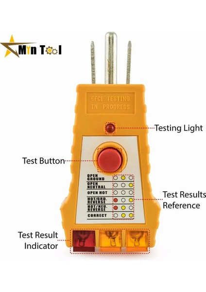 Abd Plug Güç Dedektörü Test Cihazı Soket Kontak Indüksiyon Soketi Güvenlik Test Cihazı Gfcı Kontrol Prizi Test Cihazı Çıkış Elektrikçi Aracı (Yurt Dışından) modelleri
