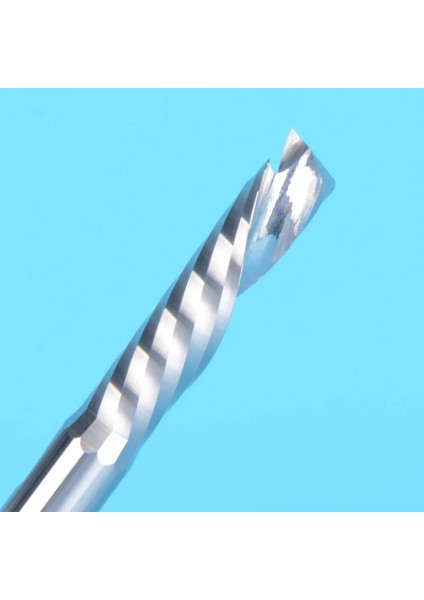 3.175X32X55L 1 Adet 3.175/4/5/6MM Aaa Yukarı Aşağı Kesim 1 Flüt Spiral Karbür Değirmen Takım Kesiciler Cnc Router, Ahşap Parmak Freze Uçları (Yurt Dışından)