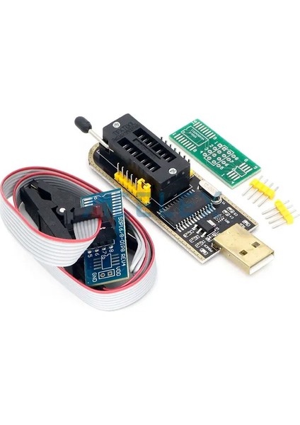 Sop8 Flash Çip CH341 24 25 Serisi Eeprom Flash Bıos USB Programcı Modülü + Soıc8 Sop8 Test Klipsi Eeprom 93CXX / 25CXX / 24CXX Dıy Kıtı (Yurt Dışından) fırsatları