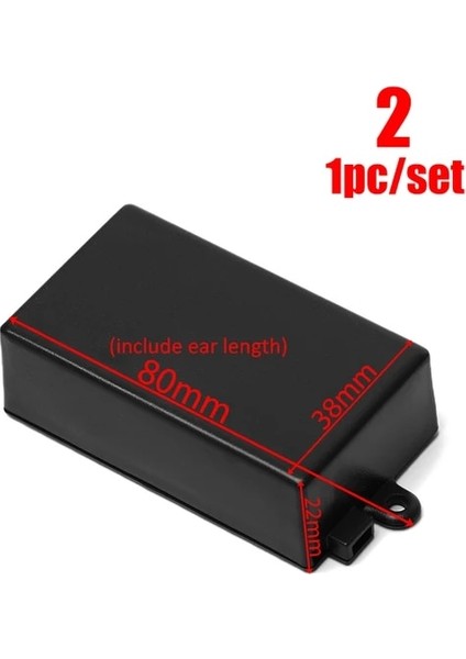 Stil 2 Beyaz Abs Plastik Elektronik Alet Çantası Ev Konut Su Geçirmez Kapak Projesi Muhafaza Kutuları Pratik Elektrik Parçaları Aracı (Yurt Dışından)