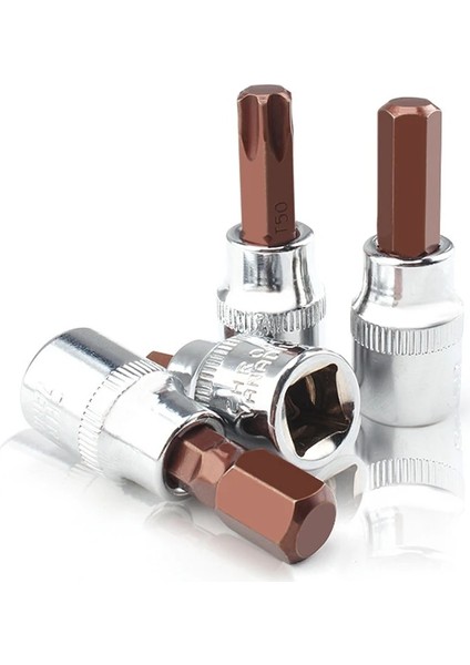 H8 1 Adet 3/8 Sürücü Torx Hex Phillips Pozi Soket Uçları T50 T55 Ph Pz Tornavidalar H8 H10 Soket Allen Anahtar Tornavida Bit (Yurt Dışından)